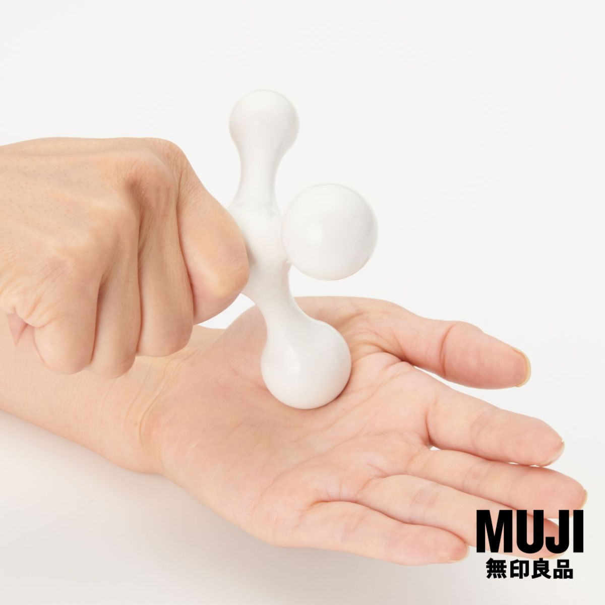 มูจิ ที่นวดกดจุดมือ MUJI Point Pressing Tetra Hand Massager Lazada