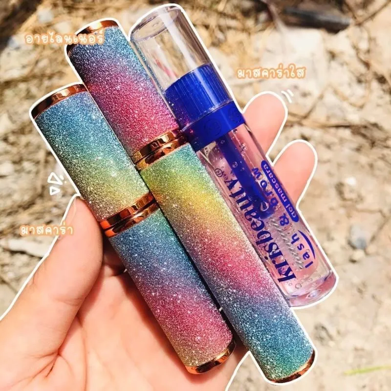 **ของแท้**พร้อมส่ง**เซท 3 ชิ้น งานตา คุ้มสุดๆ!! 105 บาท อายไลเนอร์+มาสคาร่า+มาสคาร่าใสบำรุงขนตา+คิ้ว ได้หมดเลย