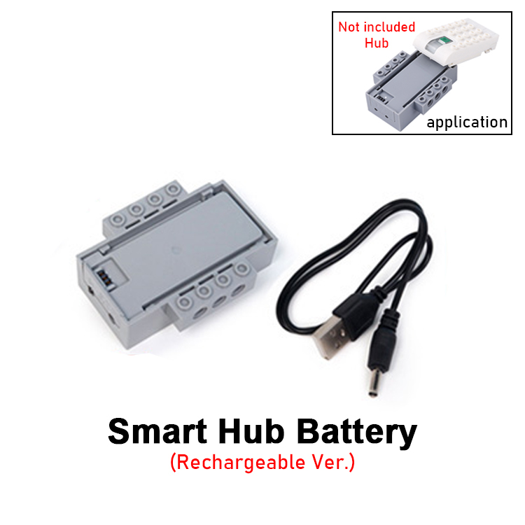 ใหม่ชุดการศึกษา WeDo 2.0 Smart Hub แบตเตอรี่แบบชาร์จไฟได้สำหรับ45300 ...