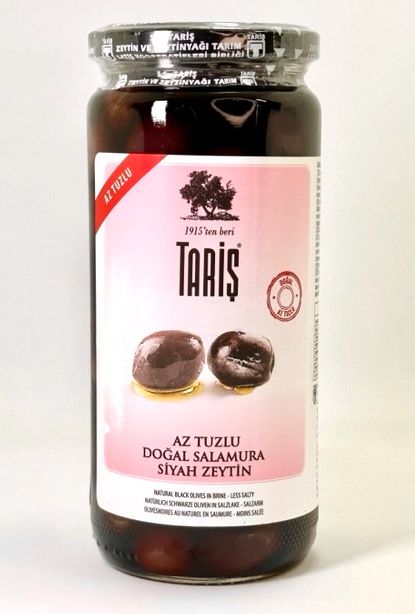 Taris Low-Salt Natural Black Olives 500 CC,ทาริสมะกอกดำในน้ำเกลือเค็ม ...