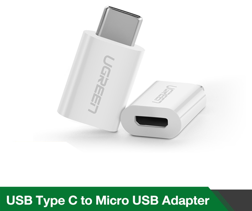 (ส่งจากไทย) UGREEN รุ่น 30154/ 40945/ 50551 หัวแปลง USB C USB 3.1 TYPE C ไปเป็น Micro USB Adapter