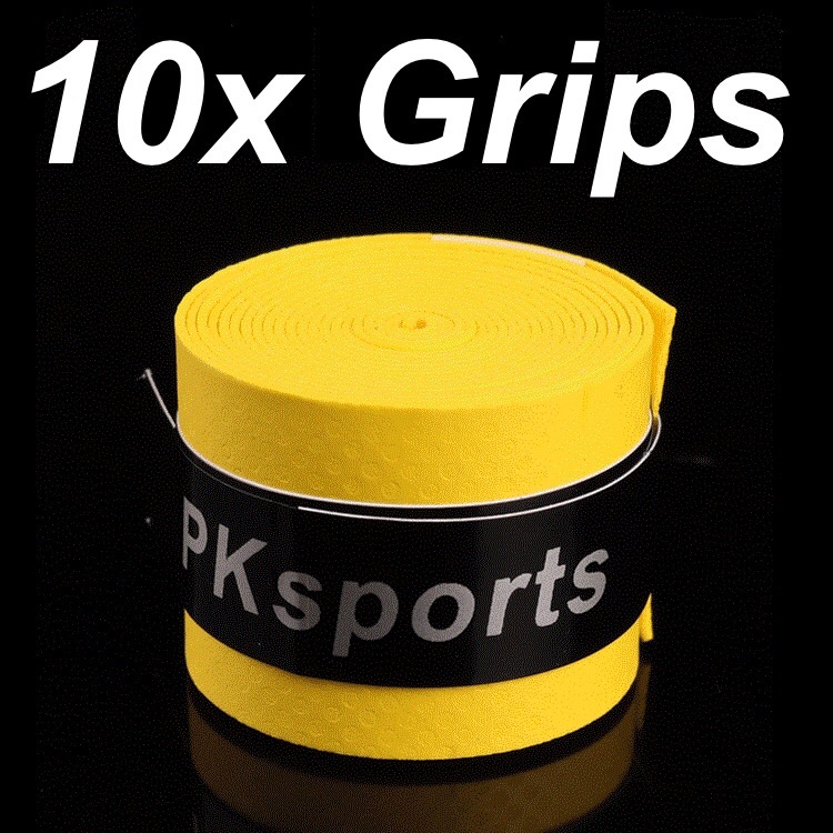 10x Grips for Badminton, Tennis, Squash Rackets