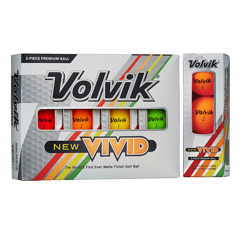 Volvik 沃维克กอล์ฟของแท้ NEW VIVID เคลือบลูกกอล์ฟลูกกอล์ฟ ที่มีคุณภาพสูงลูก