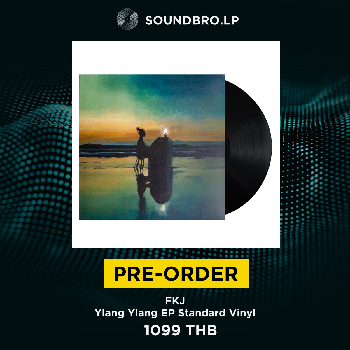 [Pre-Order 14-35 วัน] แผ่นเสียง FKJ: Ylang Ylang EP Standard Vinyl