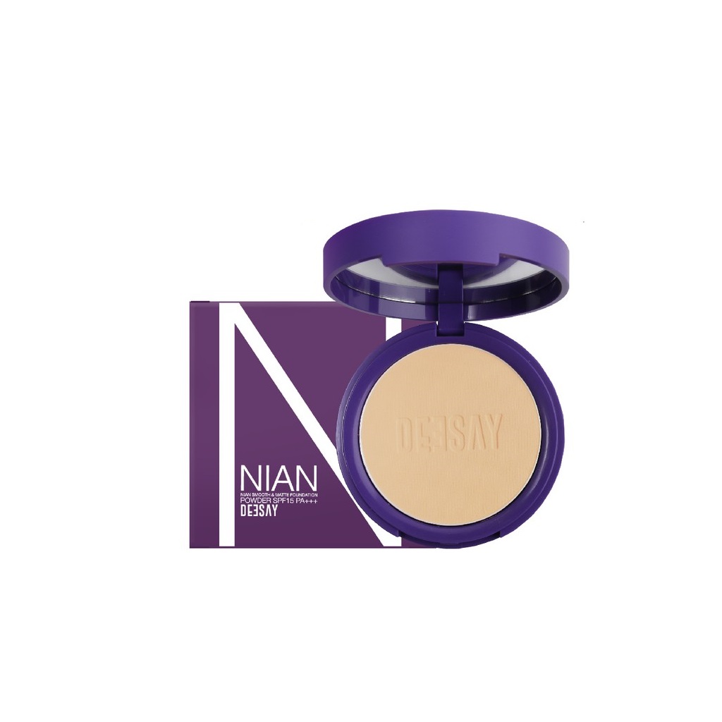 DEESAY NIAN SMOOTH&MATTE FOUNDATION POWDER SPF 15 PA+++ ดีเซ้ย์ แป้ง
