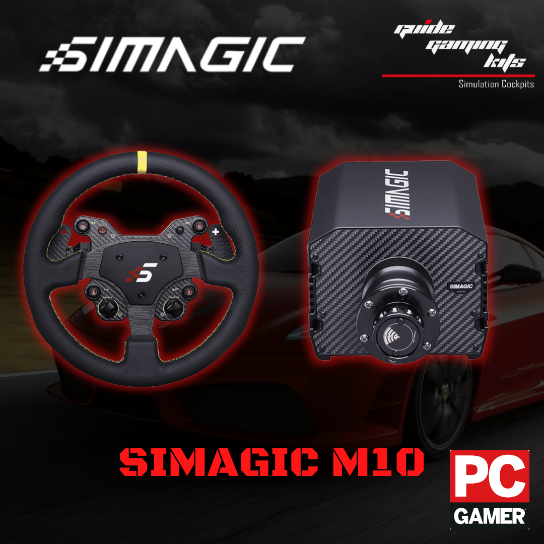 Simagic M10 พร้อมส่ง ยกกล่อง Direct drive Fanatec จอยพวงมาลัย
