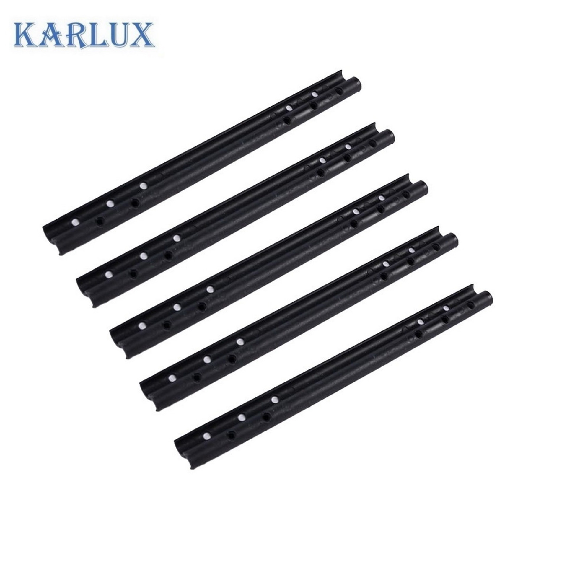 Karlux พลาสติกคนสีแบบสั้น (x5ชิ้น) S-Shape Paint Stick ขนาดยาว 20 ซม.