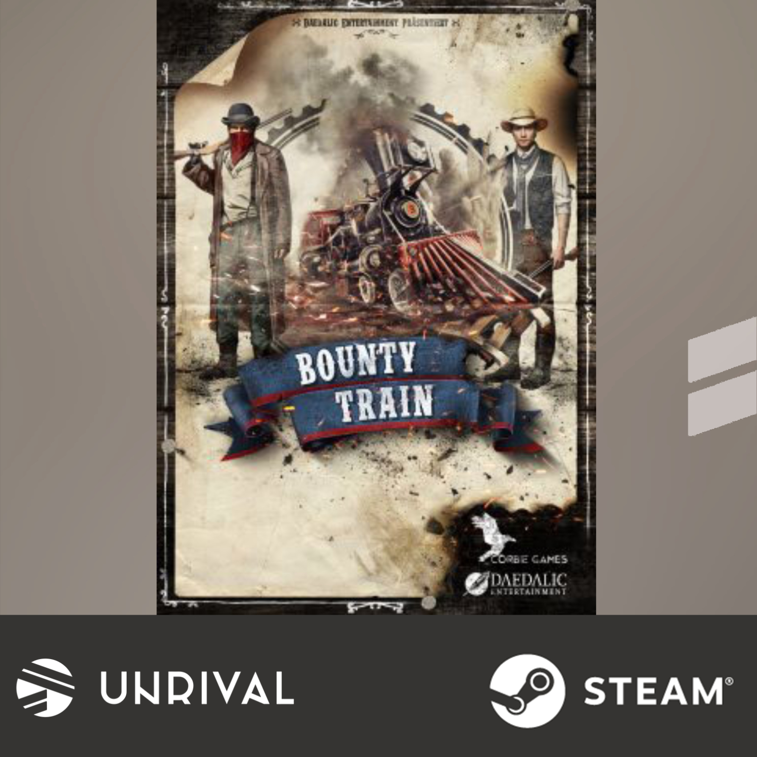[Hot Sale] Bounty Train - NEW WEST (DLC) PC Digital Download Game - Unrival