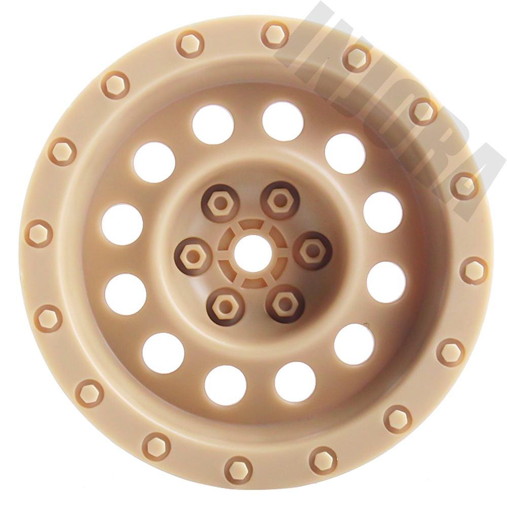 Rccrawler Rim Cover INJORA 4Pcs 1.9 Plastic Wheel Rim for 110 RC Crawler Axial SCX10&SCX10 ...