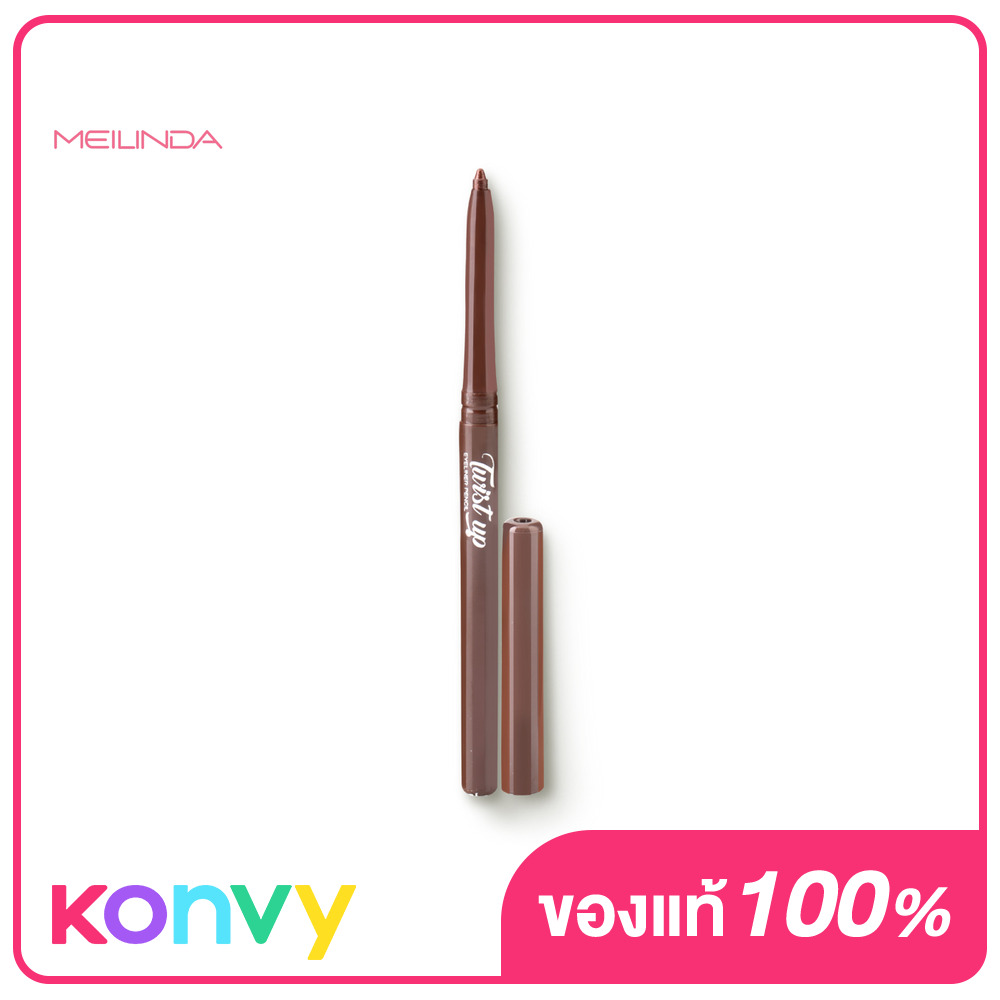 Mei Linda Twist up Eyeliner Pencil 02 Midnight Brown KONNIE&COCO