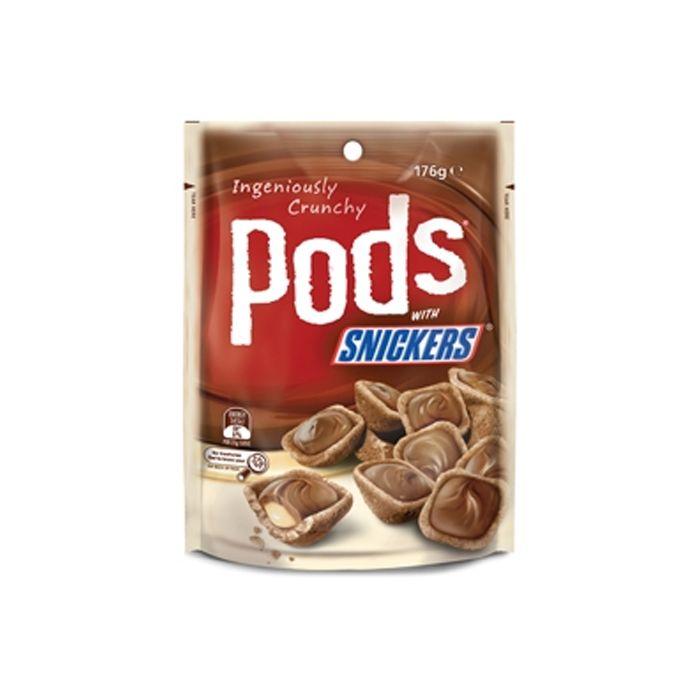chocolate  Pods บิสกิตสอดไส้ช๊อกโกแลต snicker