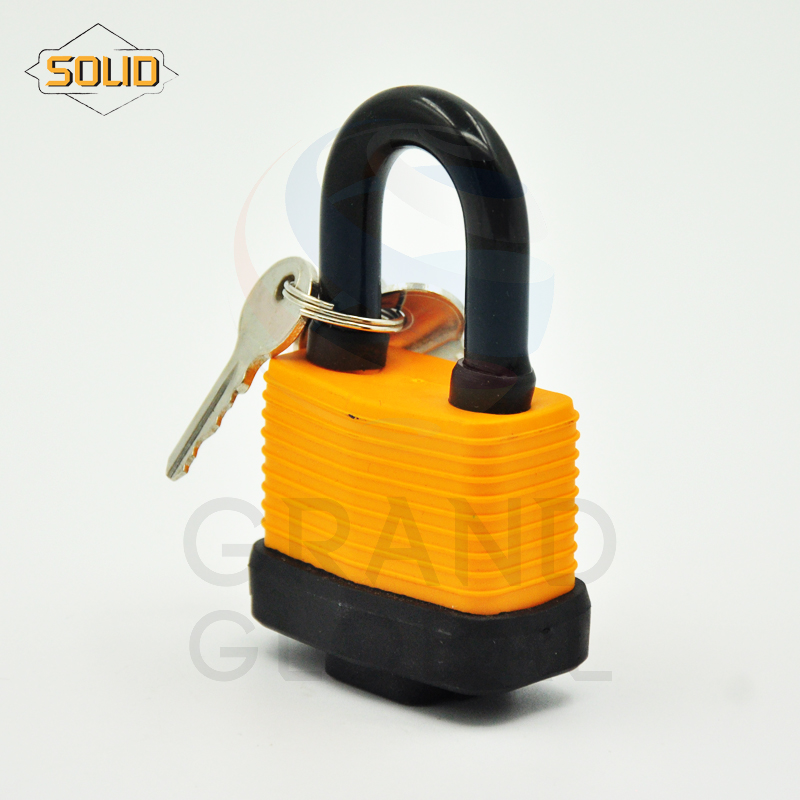 Keypad lock แม่กุญแจ กันน้ำ ฝน กุญแจ กันเลื่อย คอสั้น 50 มม. global