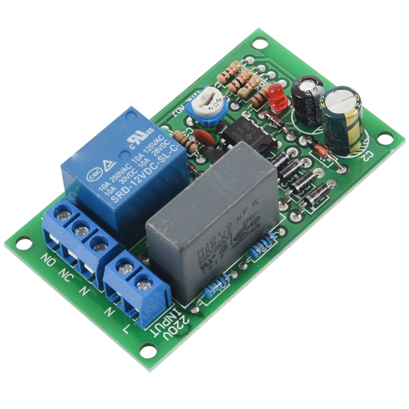 220V relay board, power on, time delay, circuit module, corridor switch