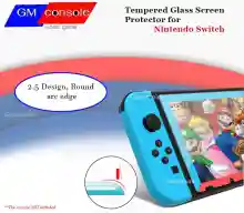 ภาพขนาดย่อของภาพหน้าปกสินค้า9H Tempered Glass Screen Protector for Nintendo Switch -- ฟิล์มกระจกกันรอย9H สำหรับเครื่อง Nintendo Switch จากร้าน Gmconsole gameshop บน Lazada ภาพที่ 4