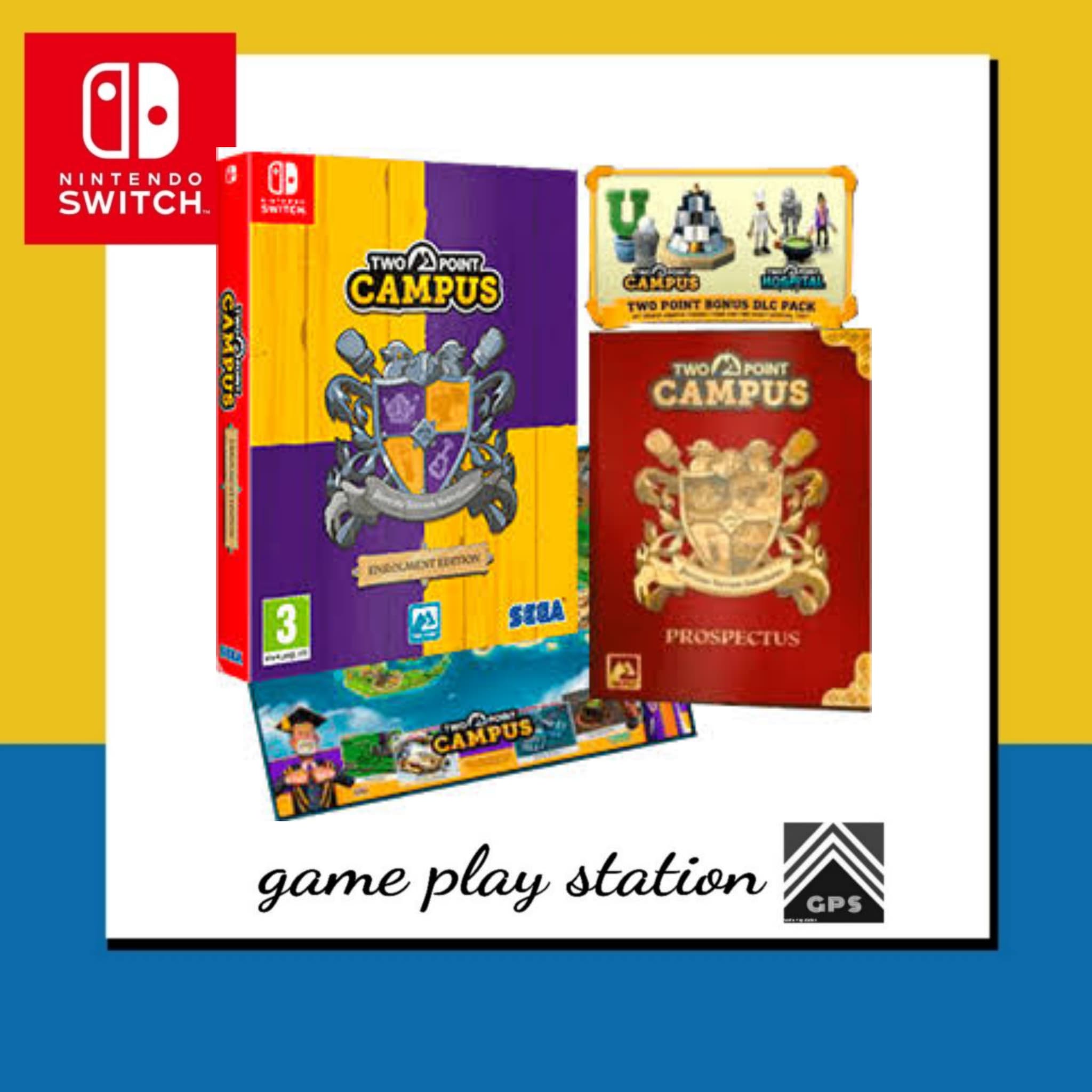 nintendo switch two point campus enrolment edition ( english zone 2 ) Game Play Station ThaiPick