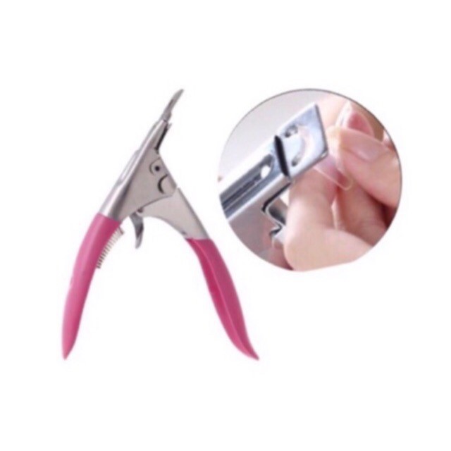 กรรไกรตัดเล็บปลอม PVC Nails cutter