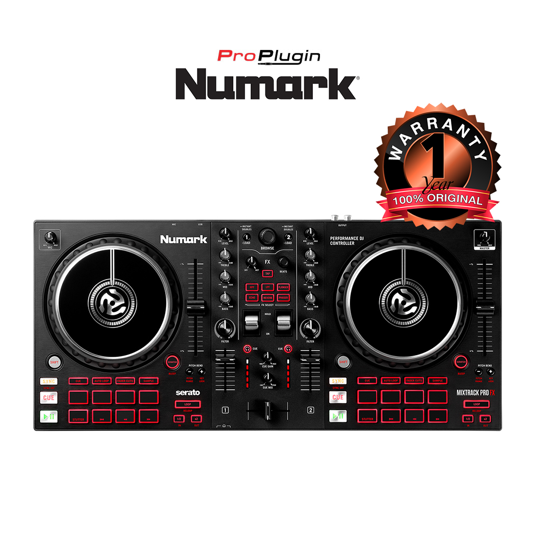 Numark Mixtrack Pro FX เครื่องเล่นดีเจคอนโทรลเลอร์ DJ Controller (ProPlugin)