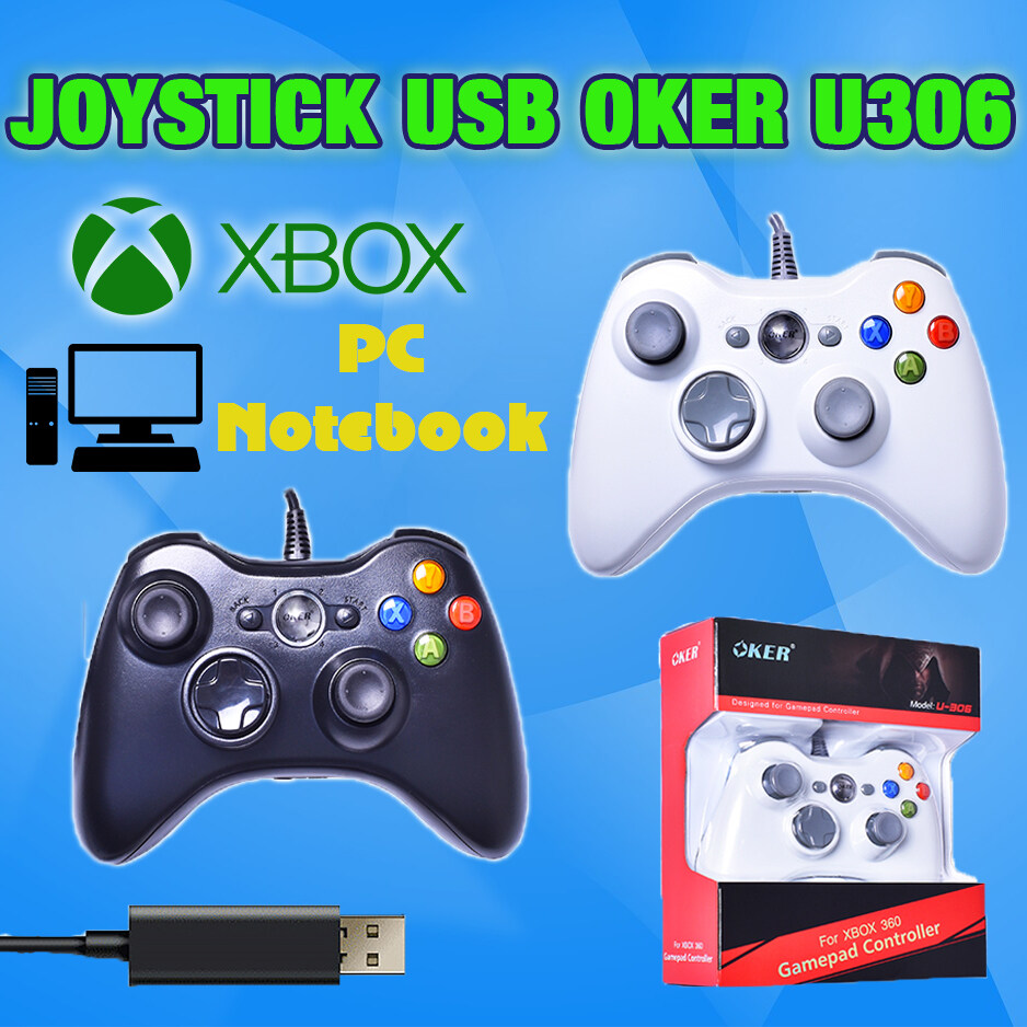 JOY USB Game Joy Stick จอยเกมส์ จอย XBOX 360 OKER U306