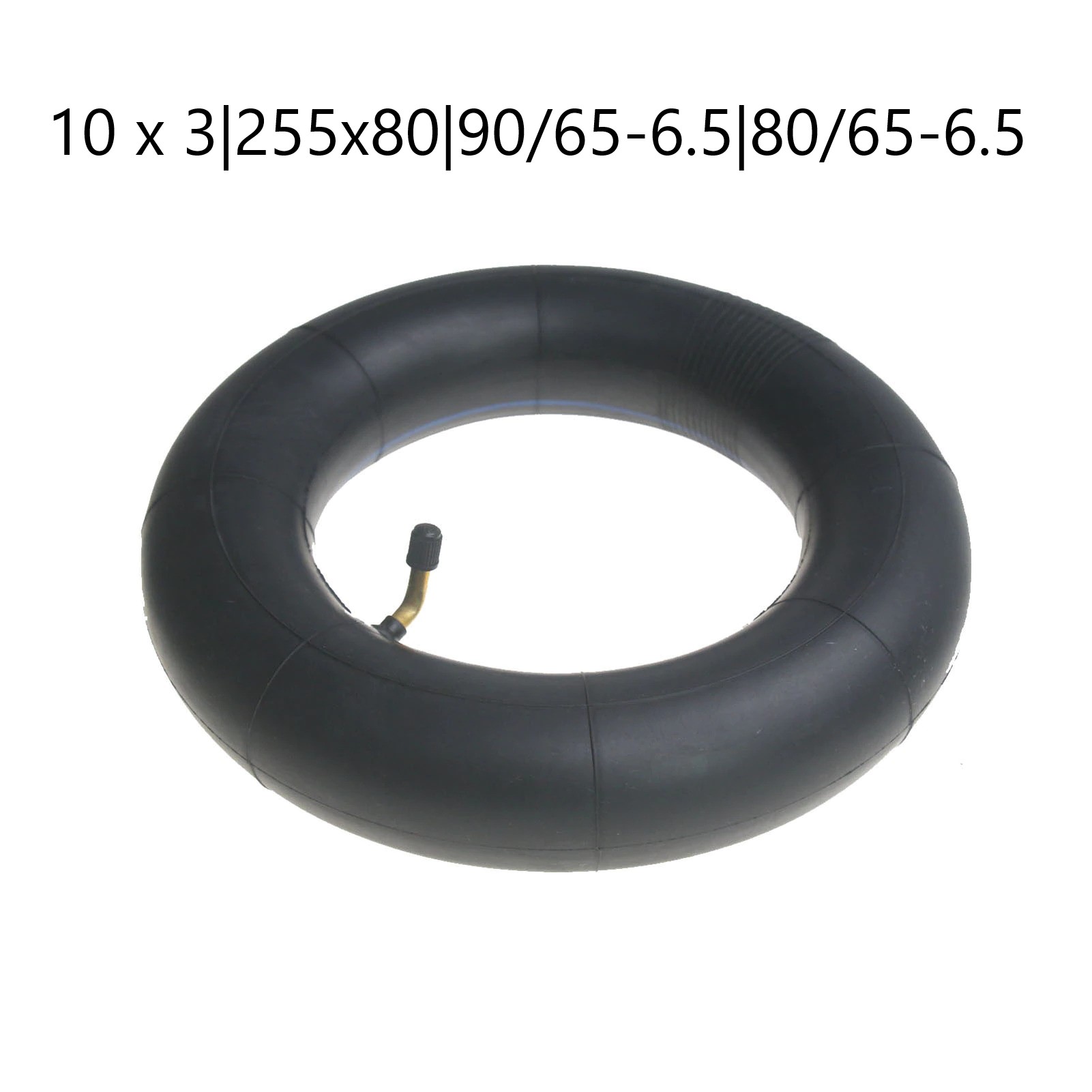 ยางใน 10 x 3 Inner Tube 255 x 80 Inner Tube Suitable for 90/65-6.5 and 80/65-6.5 Tires 240mm Diameter Tire