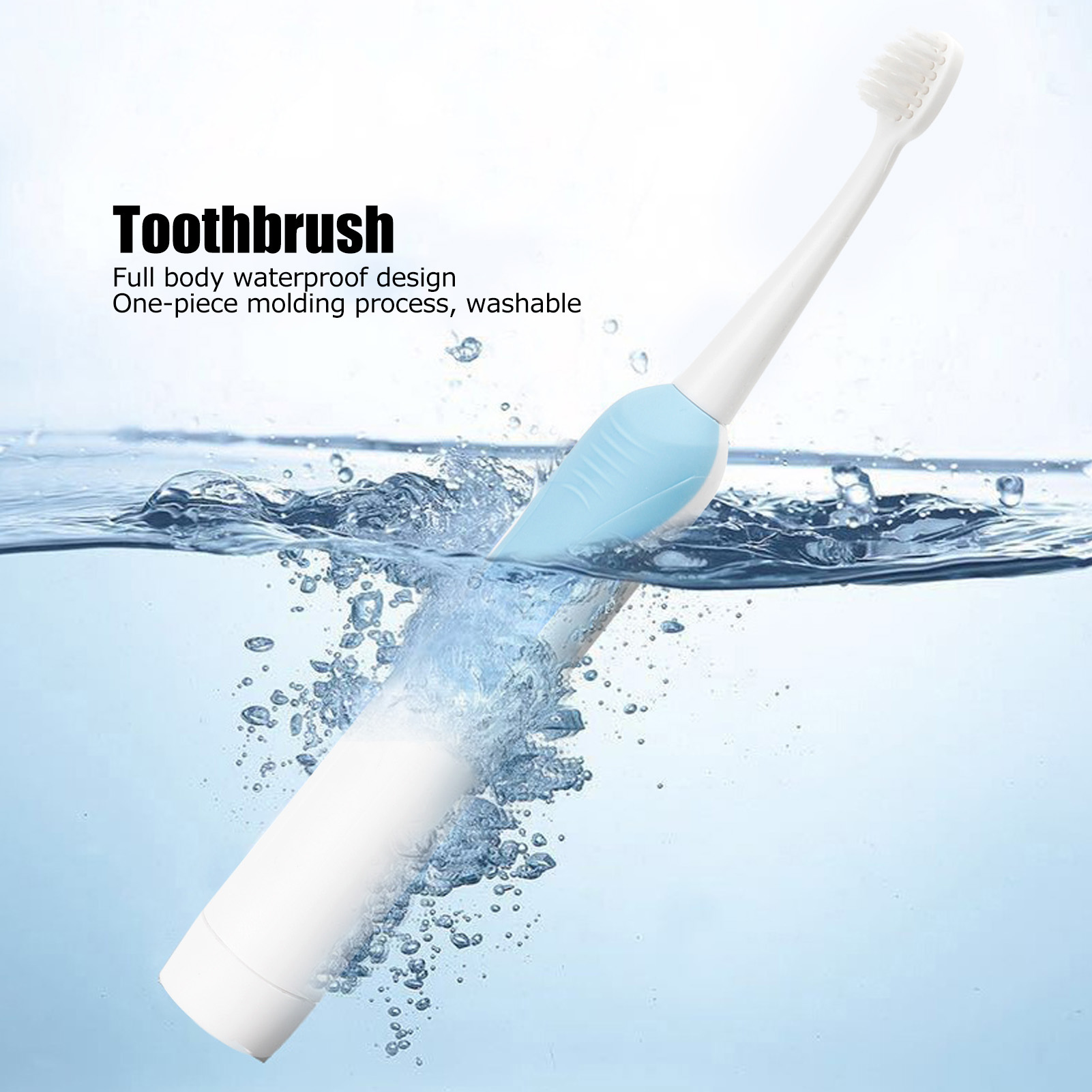 Electric Toothbrush Waterproof Full-Automatic Brightening Tooth Brush ...