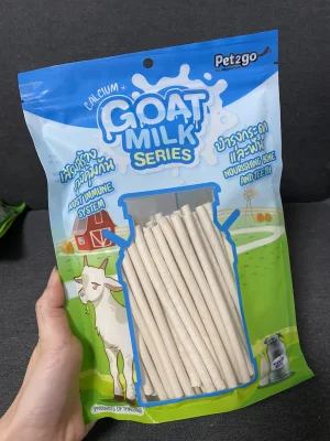 ขนมสุนัข Goat Milk Series นมแพะสติ๊ก 500g (x1 ซอง)