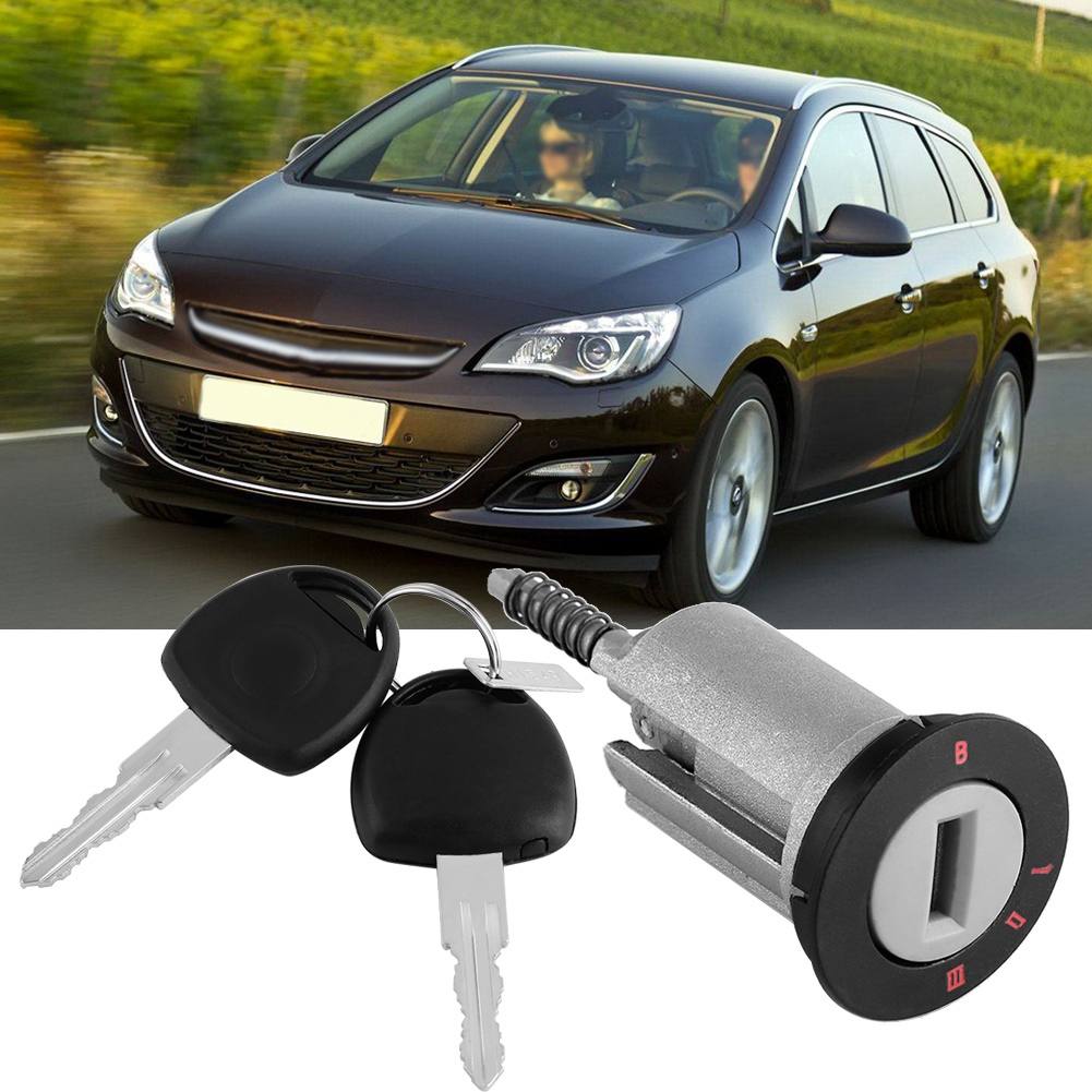 【สิ่งดีๆแนะนำ】Car Ignition Lock Barrel with 2 Keys for VAUXHALL ASTRA