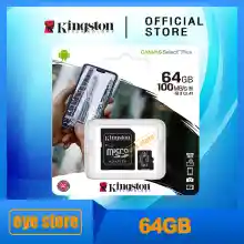 ภาพขนาดย่อของภาพหน้าปกสินค้าKingston Canvas Select Plus MicroSD Card 64GB Class10 ของแท้ประกันศุนย์ จากร้าน eye store 1609742830 บน Lazada ภาพที่ 1