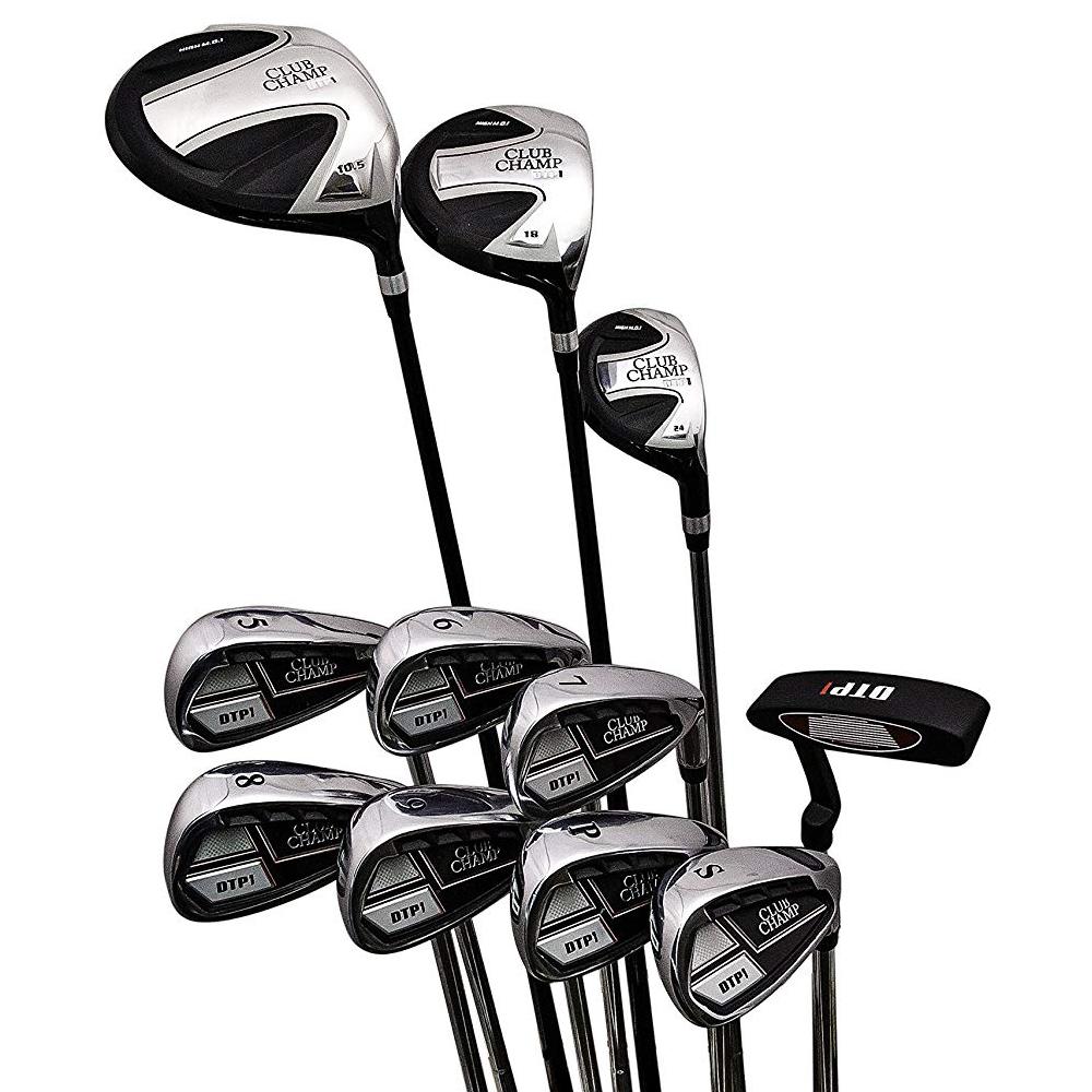 Club Champ MR DTP 11 PC club set w/3 HC ชุดไม้กอล์ฟชาย 11 อันพร้อมที่ครอบหัวไม้ รุ่น 60028