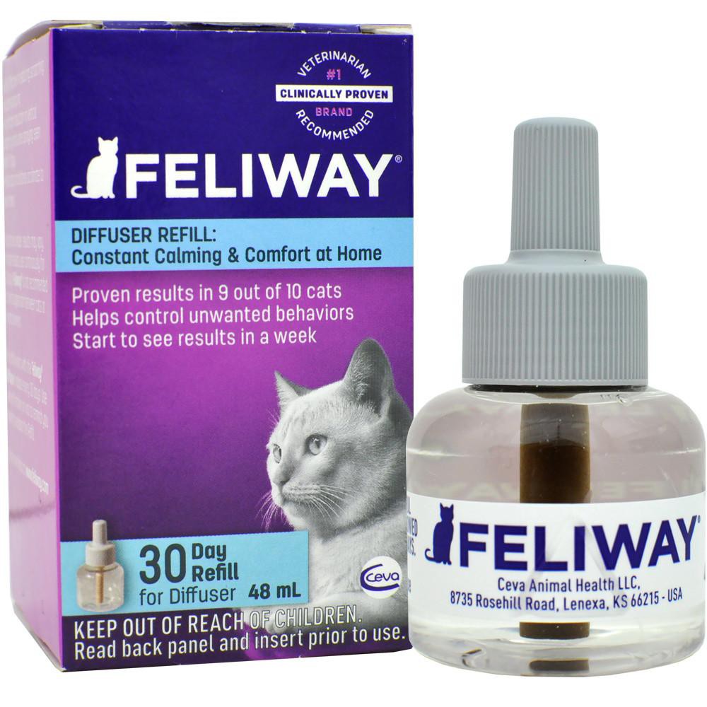Feliway refill 48 ml. (หมดอายุ 10-2022) ใช้ได้ 30 วัน