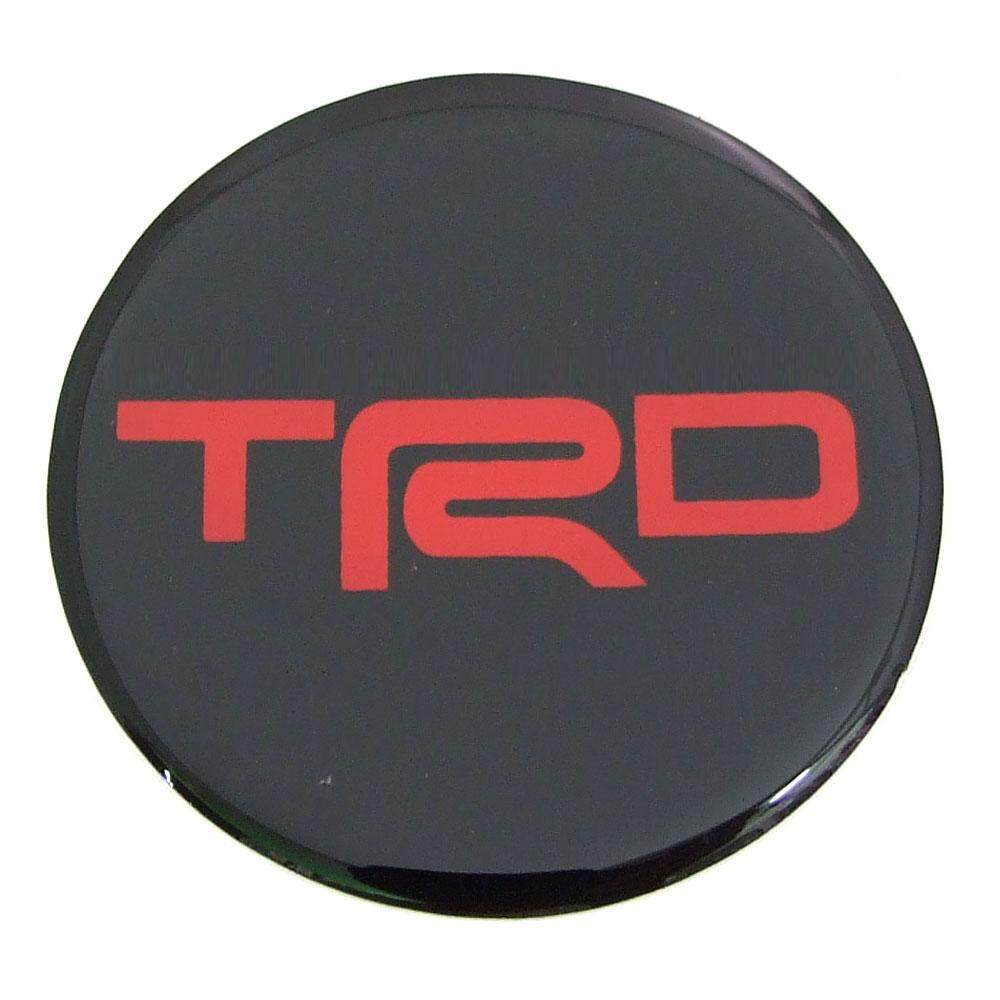 X4 TRD 60mm. Wheel Center Caps Emblem Logo Decal ThaiPick