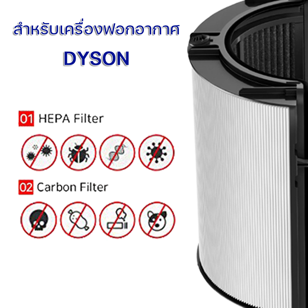 Dyson air purifier store carbon filter