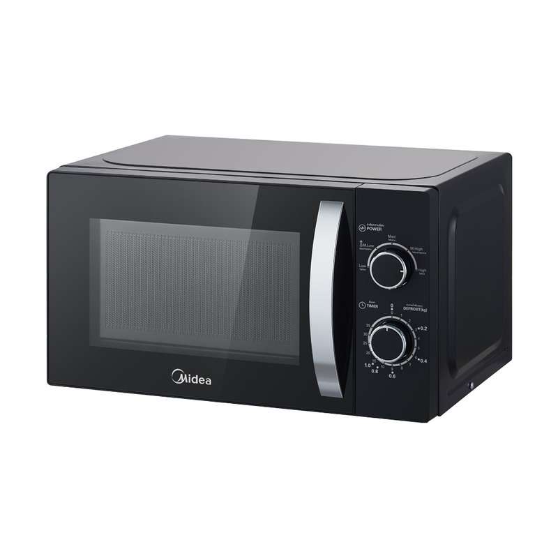 ไมโครเวฟ MIDEA รุ่น MM720CJ9 (ขนาด 20 ลิตร กำลังไฟ 700 วัตต์ สีดำ) PF
