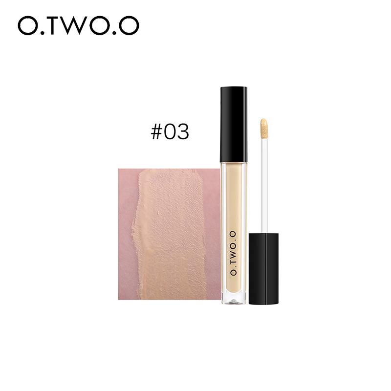 O.TWO.O คอลซีลเลอร์ ให้ความชุ่มชื่น คอนซีลเลอร์ที่ให้ความชุ่มชื้นตลอด 24 ชั่วโมง 4-Colors Face Contour Makeup Liquid Concealer Base & primer Makeup Face Foundation Brand Liquid Concealer Makeup Cosmetics #6048