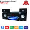 SONAR เครื่องเล่น DVD พร้อมลำโพง ไมโครคอมโป รุ่น DV-M138P (Black) รองรับการเชื่อมต่อบลูทูธ  เสียงชัดใสเป็นธรรมชาติ