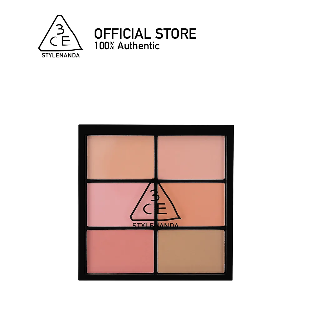 3CE PRO MULTI BLUSH COLOR PALETTE ทรีซีอี โปร มัลติ บลัช คัลเลอร์ พาเลท เครื่องสำอาง พาเลทแต่งหน้า พาเลท บลัชออน