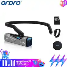 ภาพขนาดย่อของสินค้ากล้อง ORDRO Vlog EP7 ติดตั้งบนหัว 4K 60fps Full HD การควบคุมแอป WiFi