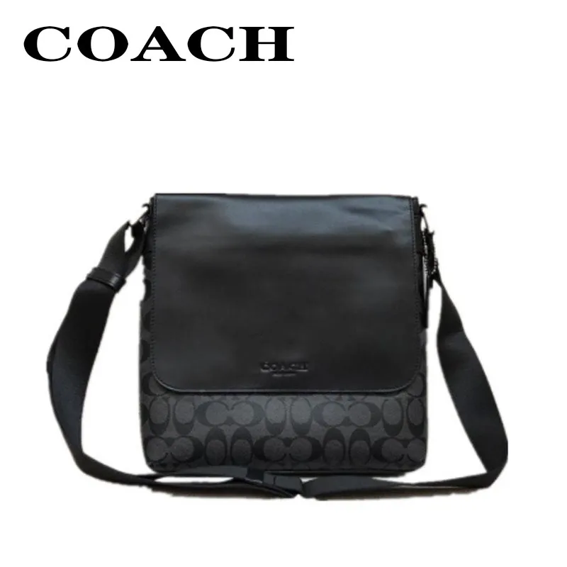 Coach กระเป๋าสะพาย F71765 กระเป๋าผู้ชายคลาสสิก / กระเป๋าสะพายข้างผู้ชาย / ประเภทธ