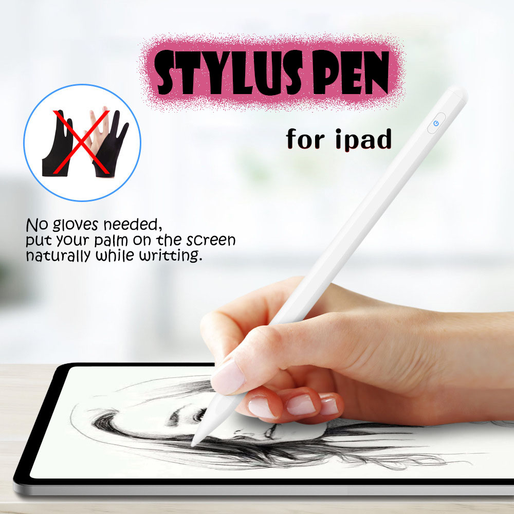 🚚จัดส่งจากประเทศไทย🚚 ปากกา ipad stylus pencil gen 8th สไตลัส ปากกาไอแพด ใช้ได้กับ ipad 6/7/8  iPad Pro 11/12.9 ipad Air 3/4 ipad mini5