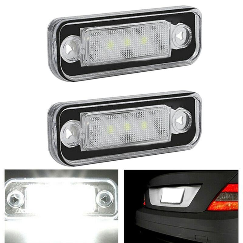 LED License Plate Light Lamp Error Free for Benz Mercedes W203 5D W211 R171 W219