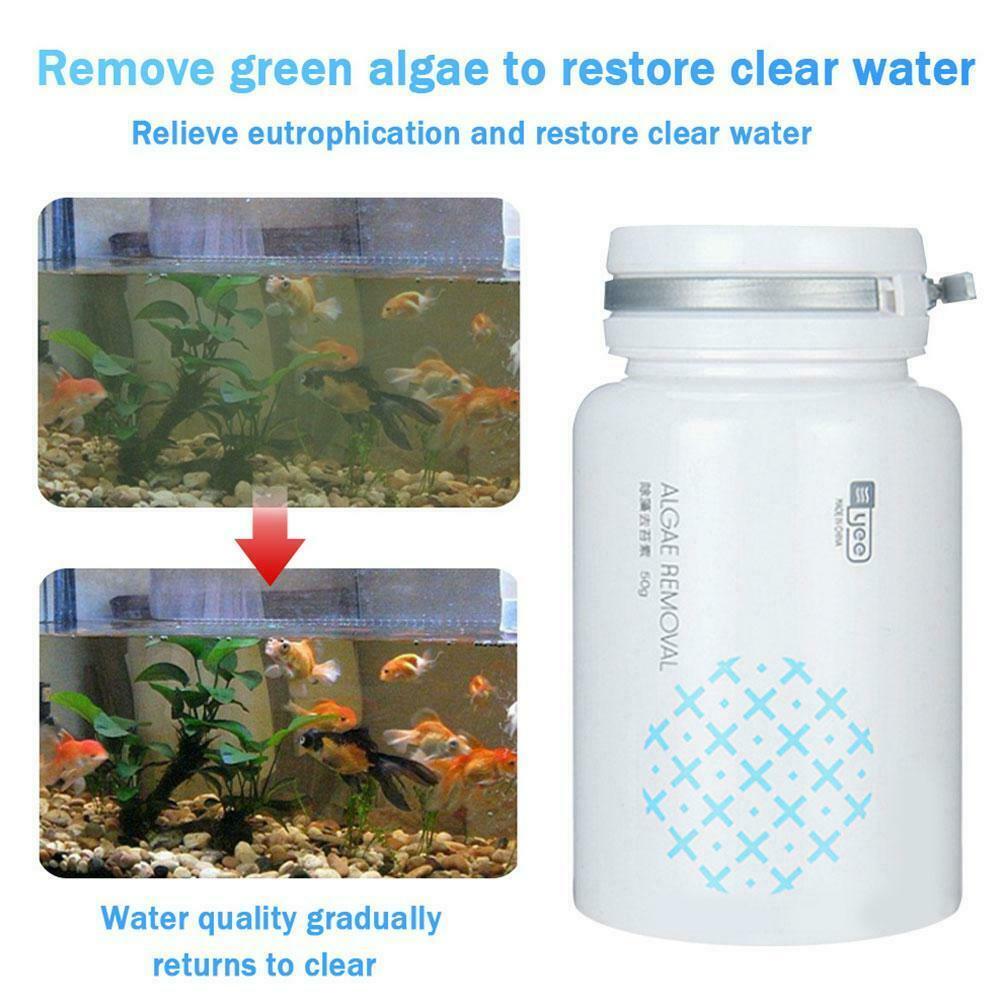 New Reduces Odor Nontoxic With a Spoon CrystalClear Algae Repellent