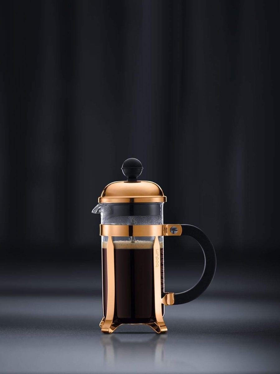 BODUM เครื่องชงกาแฟเฟรนช์เพรส CHAMBORD สีทอง coffee makers