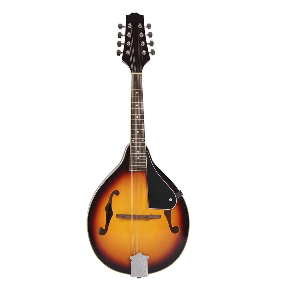 IRIN Instrumen Mandolin 8 Senar Warna Matahari Terbenam Di M01