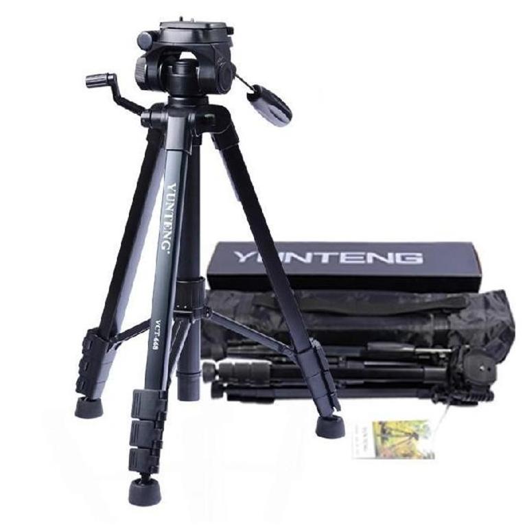 ขาตั้งกล้อง รุ่น Yunteng VCT-668 (สีดำ)