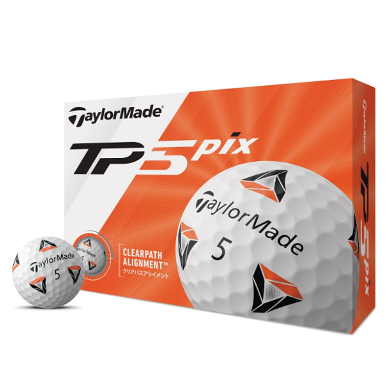 Taylormadeเทย์เลอร์เมกอล์ฟอาชีพใหม่TP5 PIXห้าลูก TP5XFowlerสัญลักษณ์ลูกบอล