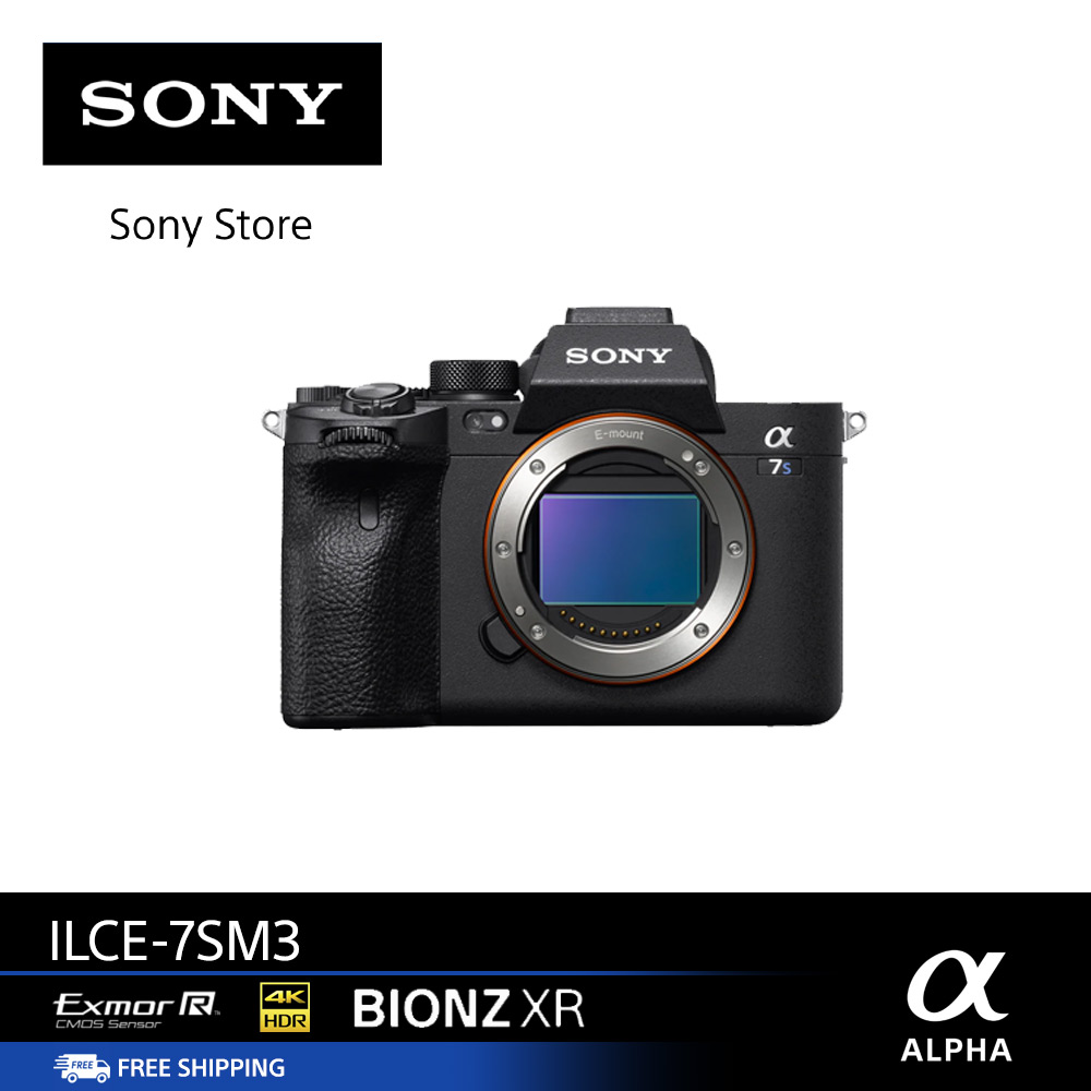 SONY ILCE-7SM3 l α7S III ที่มีความสามารถด้านภาพยนตร์/ภาพนิ่งระดับมืออาชีพ