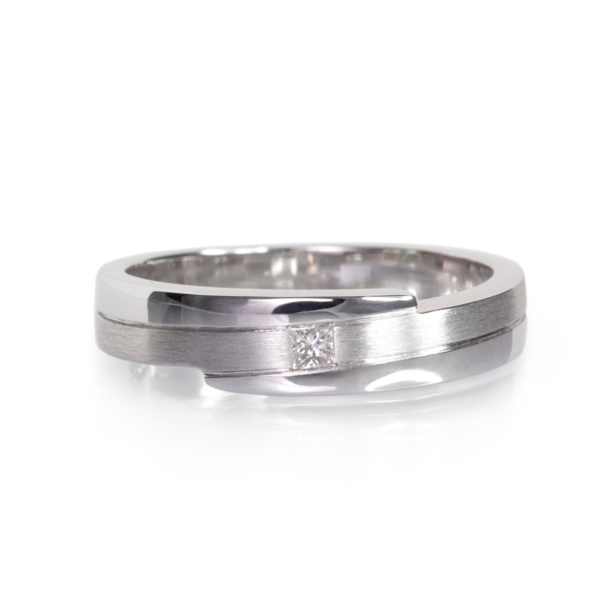 LAVERA Diamond - White Gold Wedding Band  แหวนคู่/แหวนแต่งงาน ทองขาว
