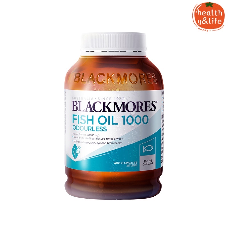 Blackmores antiinflammatory FISH OIL Odourless 1000 natural source of