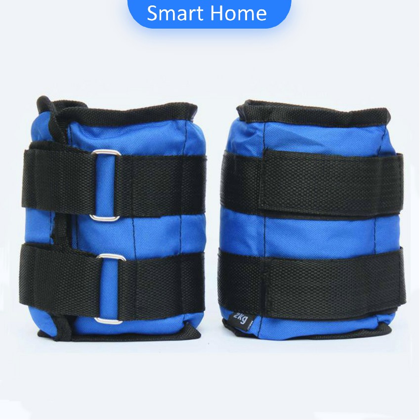 ถุงทรายถ่วงน้ำหนัก สำหรับข้อมือ ข้อเท้า 1 คู่ ถุงทรายถ่วงขา Ankle Weight Sandbag 1kg