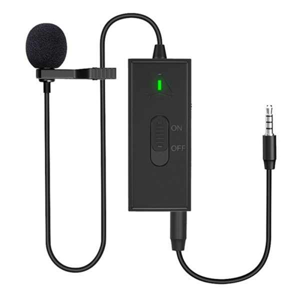 KATTO Recharge Lapel Microphone Camera / Phone Noise Reduction Recording Lavalier Microphone for Interview Vlog Live Broadcast