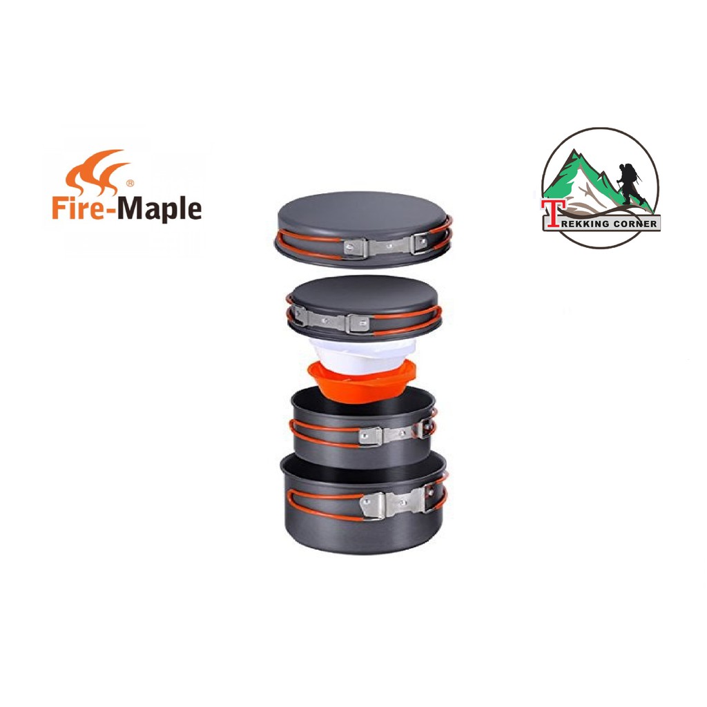 ชุดหม้ออะลูมิเนียมเคลือบ Fire-Maple FMC-K7
